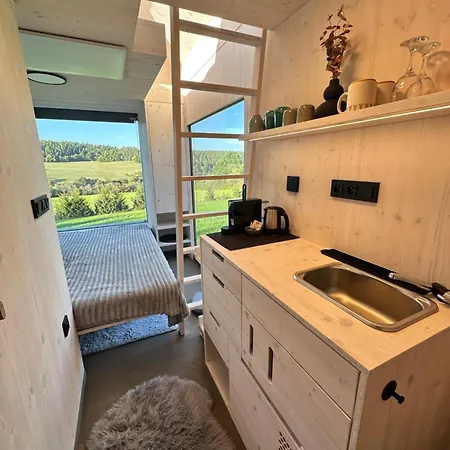 Glamping Od Amy シャレー Ohrazenice (Pribram)
